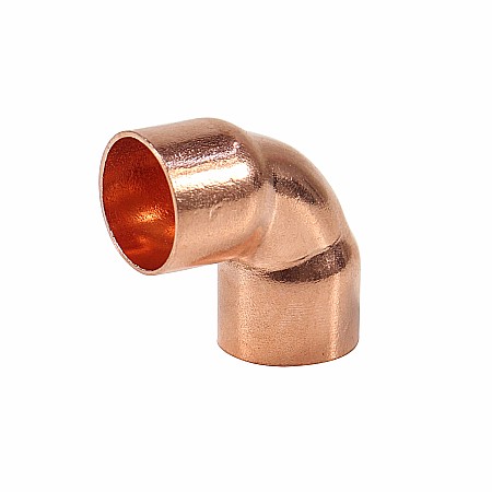 Instalatii Termice si Sanitare - COT CUPRU, INTERIOR-INTERIOR, 18MM, 90º