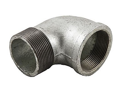 Coturi - COT ZINCAT, FI X FE, 2", 90º, NR 1