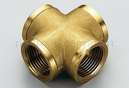 Instalatii Termice si Sanitare - CRUCE BRONZ, 3/4", TIEMME
