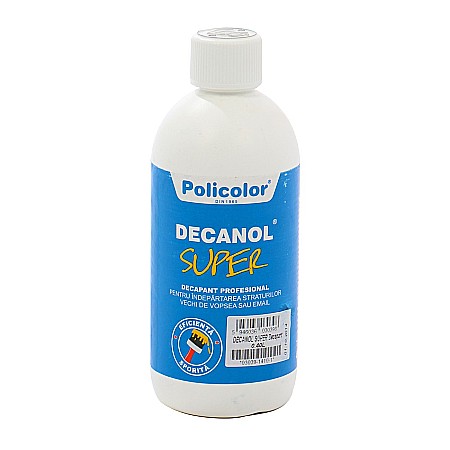 Amenajari pentru interior - DECAPANT PENTRU CURATARE EMAIL SAU VOPSEA, DECANOL SUPER, 0.4L, POLICOLOR