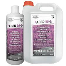 Detergenti piatra naturala - Detergent alcalin concentrat pentru curățare în profunzime a pietrei naturale și pardoselilor, 2.0, 1L, Faber 30
