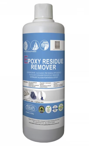 Detergenti Ph alcalin - Detergent alcalin pentru îndepărtarea reziduurilor epoxidice și mortarului, Epoxy Residue Remover, 1L, Faber