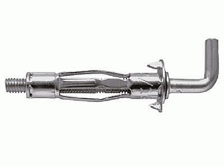 Dibluri cu surub - DIBLU METALIC PENTRU CAVITATI, 4X38MM, CARLIG TIP L, SMWPL304038, FISCHER