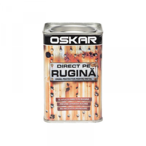 Amenajari pentru exterior - Direct pe rugina 3 in 1, 2.5L, Oskar, Negru mat forjat
