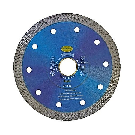 Scule si unelte - DISC DIAMANTAT CERAMICA, 271892, 125X1.3X10X22.33 VENUS