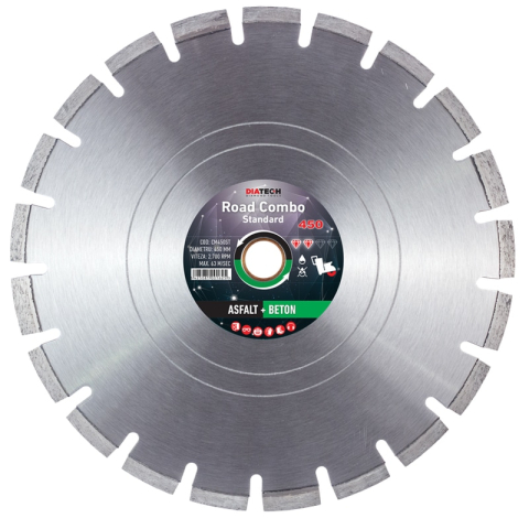 NextUp - DISC DIAMANTAT COMBO STANDARD ASFALT + BETON 450MM DIATECH