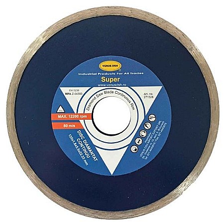 Scule si unelte - DISC DIAMANTAT CONTINUU, 230X2.4X5.5, VENUS 271342