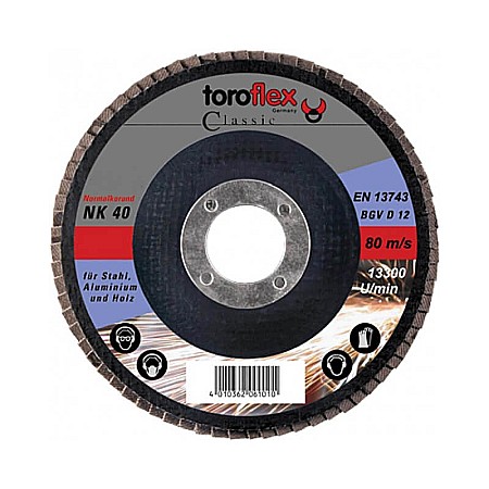 Discuri lamelare - DISC LAMELAR EVANTAI, 125MM, TOROFLEX