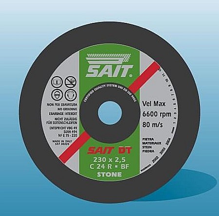 Scule si unelte - DISC PIATRA DT, 180X3.2MM, SAITDISC