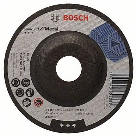 Discuri abrazive - DISC POLIZAT, 115X6MM, BOSCH