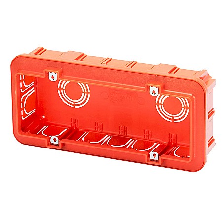Doze aparente - DOZA APARAT, GW24406, INCASTRATA, MODULARA, 6 MODULE, 194X90X50.5MM, GEWISS