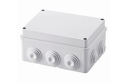 Doze aparente - DOZA DERIVATIE 1/4T, GW44024, APARENTA, IP55, 100X100X50MM, GEWISS