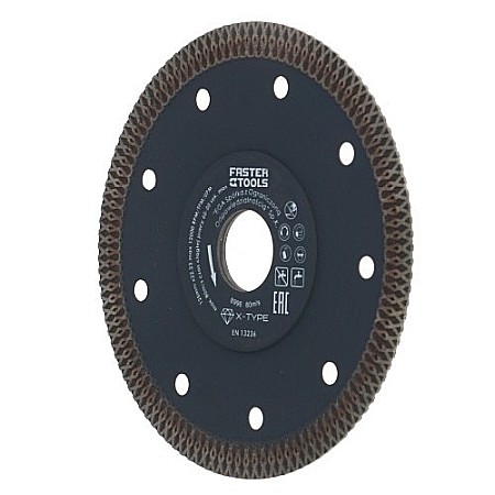 Discuri diamantate - DISC DIAMANTAT PENTRU CERAMICA, 125X1.2 MM, EGA-8996, FASTER TOOLS
