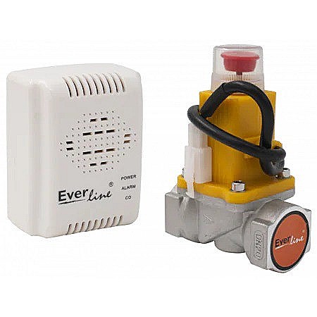 Instalatii Termice si Sanitare - ELG-QDH/E34 SET DETECTOR GAZ 220V CU ELECTROVALVA