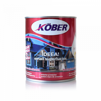 Amenajari pentru interior - Email Ideea, alb polar, 4l, Kober