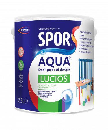 NextUp - EMAIL LUCIOS AQUA 0.7L NEGRU GRAPHIT MAT SPOR