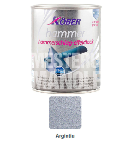 EMAILURI - EMAIL PENTRU METAL HAMMER ARGINTIU 0.75L KOBER