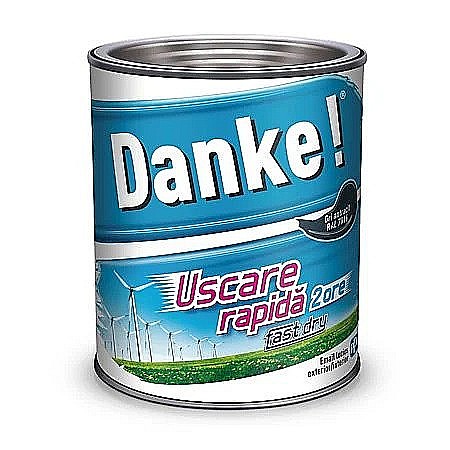 Vopsea alchidica - VOPSEA ALCHIDICA , USCARE RAPIDA, GRI ANTRACIT, 2.5L, DANKE