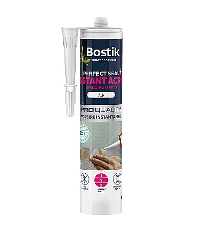 Materiale de constructii - ETANSANT ACRYL , A750 , ALB, 300 ML, BOSTIK