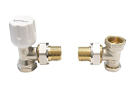 Calorifere - EVP-ST12MFA SET ROBINETI RADIATOR,TUR-RETUR, 1/2 MF EVERPRO