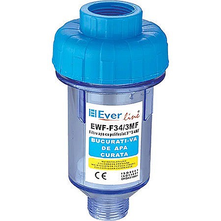 FILTRU CU POLIFOSFAT MASINA DE SPALAT, 3/4", EWF-F34/3MF, EVERPRO [1]