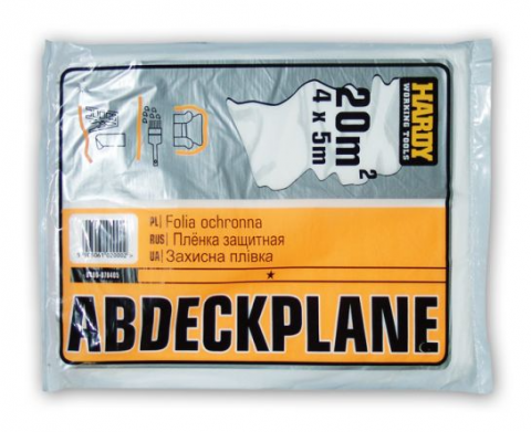 Scule si unelte - Folie protectie 400g, 4x5m, Hardy Imp