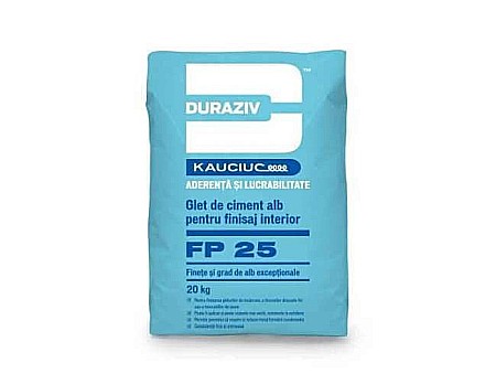 Gips carton si compartimentari - GLET DURAZIV KAUCIUC FP25, 20KG