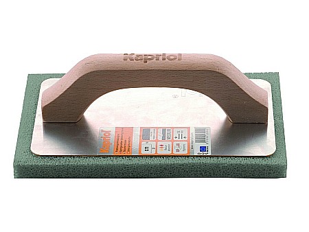 Altele - GLETUITOR CU BURETE DIN CAUCIUC, GRI, 14X21CM, KAPRIOL