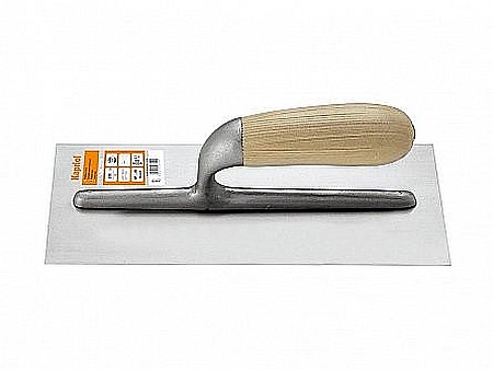 Altele - GLETUITOR INOX CU MANER LEMN, 12X28CM, KAPRIOL