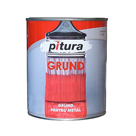 Amenajari pentru interior - GRUND PENTRU METAL, GRI DESCHIS, G5180-1, 4L, PITURA