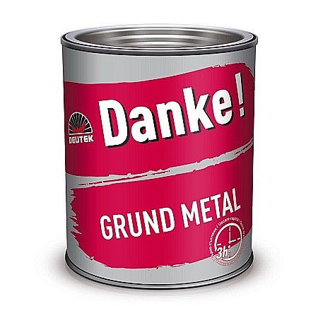 Amenajari pentru interior - GRUND PENTRU METAL DANKE, INTERIOR / EXTERIOR, GRI, 2.5L