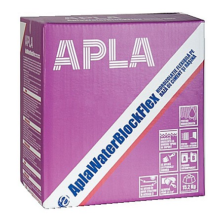 HIDROIZOLATIE PE BAZA DE CIMENT SI RASINA APLA WATERBLOCK, 15.2KG [1]