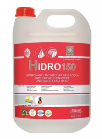 Impermeabilizanti piatra naturala - Impermeabilizant anti-pete pentru piatra naturala, marmura si travertin, Hidro 150, 1L, Faber