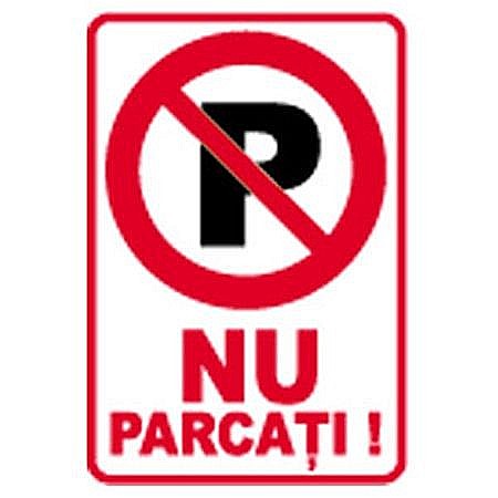 Amenajari exterior - INDICATOR, NU PARCATI, 20X30CM, KOMATEX