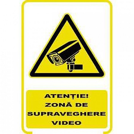 Scule si unelte - INDICATOR, SUPRAVEGHERE VIDEO, 20X30CM, KOMATEX