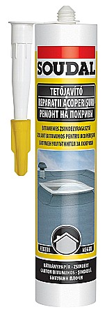 Acoperis - IZOLANT BITUMINOS PENTRU ACOPERIS, ROOF REPAIR, NEGRU, 300ML, SOUDAL
