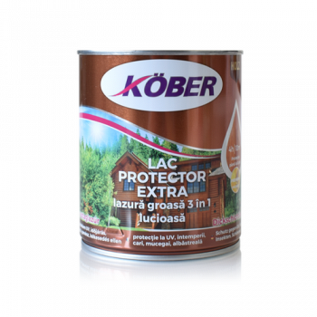 Amenajari pentru interior - Lac protector extra, 10l, Kober, Nuc mediu