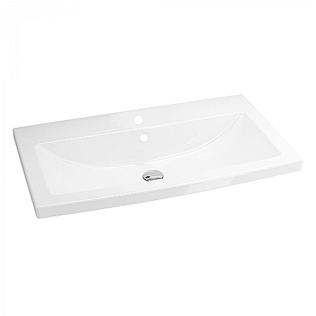 Lavoare - LAVOAR, K32 - 004, COMO-BOX, ALB, DREPTUNGHIULAR, 80 CM, CERSANIT