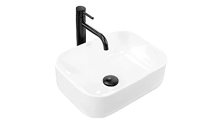 Obiecte sanitare - LAVOAR PE BLAT, THEA, 480X370X130 MM, ALB, SERSTILL