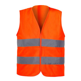 IMBRACAMINTE PROTECTIA MUNCII - LPKO2 VESTA REFLECTORIZANTA PORTOCALIE ROMPROFIX