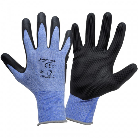 Echipamente de protectie - MANUSA LATEX CU POLIESTER, L211609K, LAHTI PRO