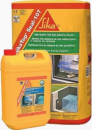 Materiale de constructii - MORTAR DE IMPERMEABILIZARE, BICOMPONENT, SIKATOP SEAL-107, SIKA