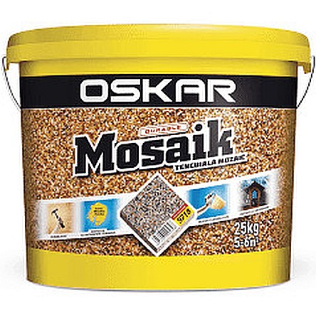 Amenajari pentru exterior - MOSAIK TENCUIALA DECORATIVA 9718, 25KG, OSKAR