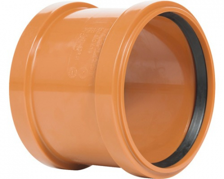 FITINGURI PVC - MUFA PVC ROSU 200