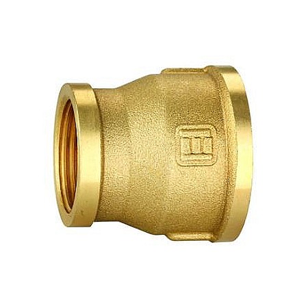 Mufe din alama - MUFA REDUSA, BRONZ, 1/2"-3/8"