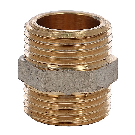 Mufe din alama - NIPLU BRONZ, FE-FE, 1 1/2"