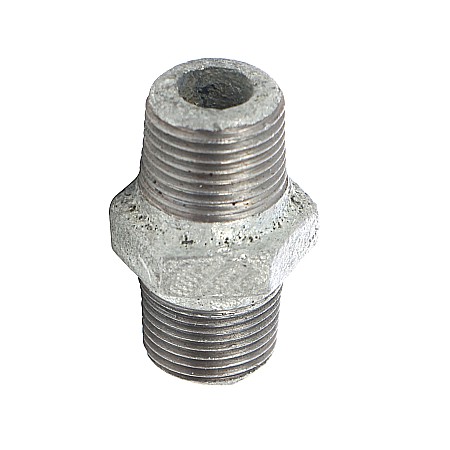 Fitinguri fonta - NIPLU FONTA ZINCATA, FE, 3/8"