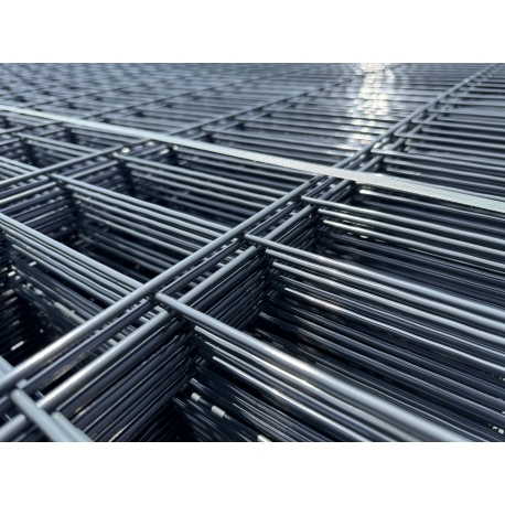 Plasa bordurata - PANOU BORDURAT PENTRU GARDURI, GRI ANTRACIT, RAL 7016, 1700x2500MM, GR. 3.7MM