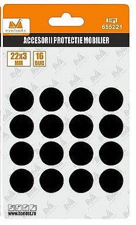 PASTILE AUTOADEZIVE ROTUNDE, PROTECTIE MOBILIER, EVOTOOLS [1]