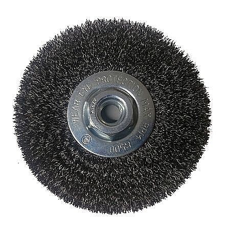 Perii sarma tip cupa - PERIE SARMA TIP CIRCULAR CU FILET, 115MM, PROLINE